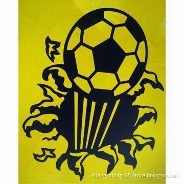 Eco-friendly Wall Sticker with CMYK/UV Printing and EN71/NF51-202/ASTMF963-86 Marks